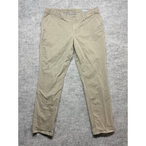 Bonobos Athletic Fit Chino Pant Men's 38x34 Brown Paisley Lining Dress Pant